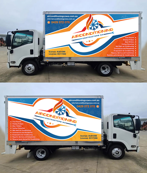 Car Wrap Design by Wrapcia for Air Conditioning Contractors WA | Design: #36889364