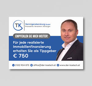 Card Design by Uttom 2 for TK Vermögensberatung GmbH | Design: #36898865
