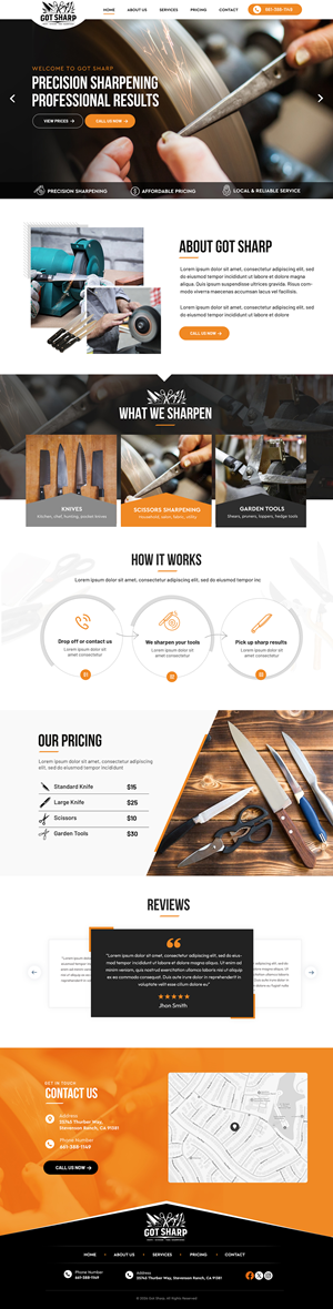 Web Design by Blue Sparrow for this project | Design: #36894236