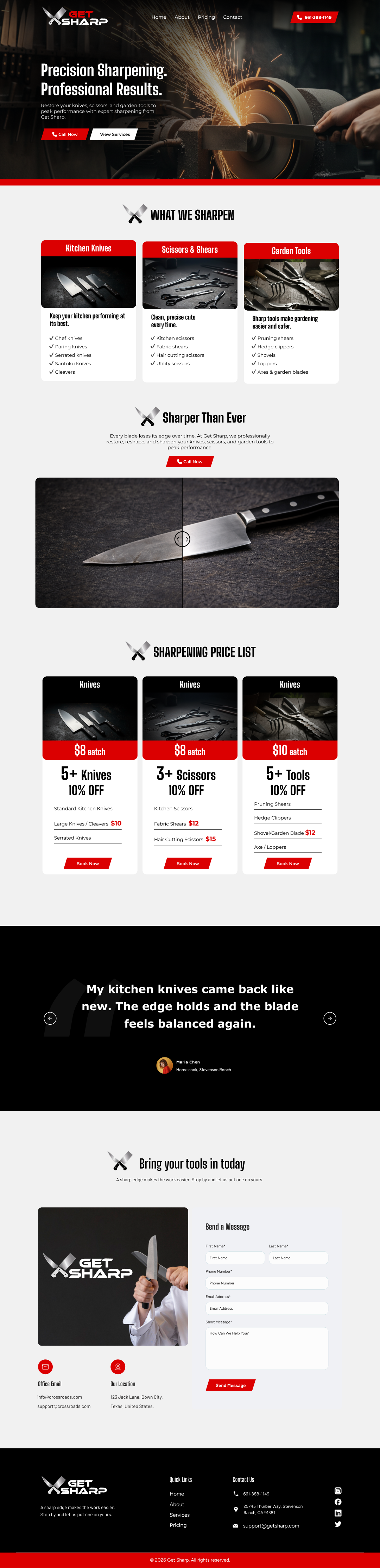 Web Design by MEK.X.Studio for this project | Design #36898482