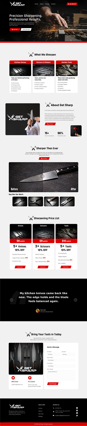 Web Design by MEK.X.Studio for this project | Design: #36905991