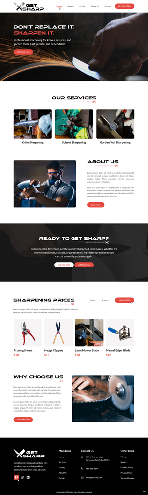 Web Design by pb for this project | Design: #36897401