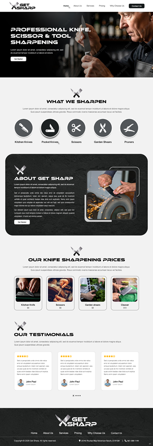 Web Design by pb for this project | Design: #36897404