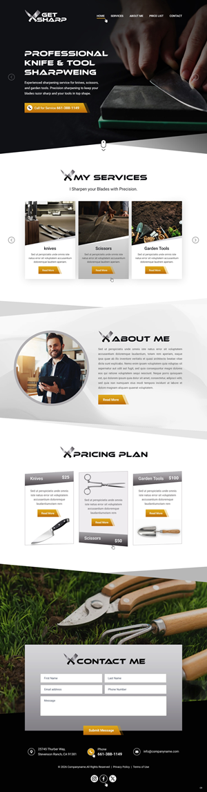 Web Design by pb for this project | Design: #36897409