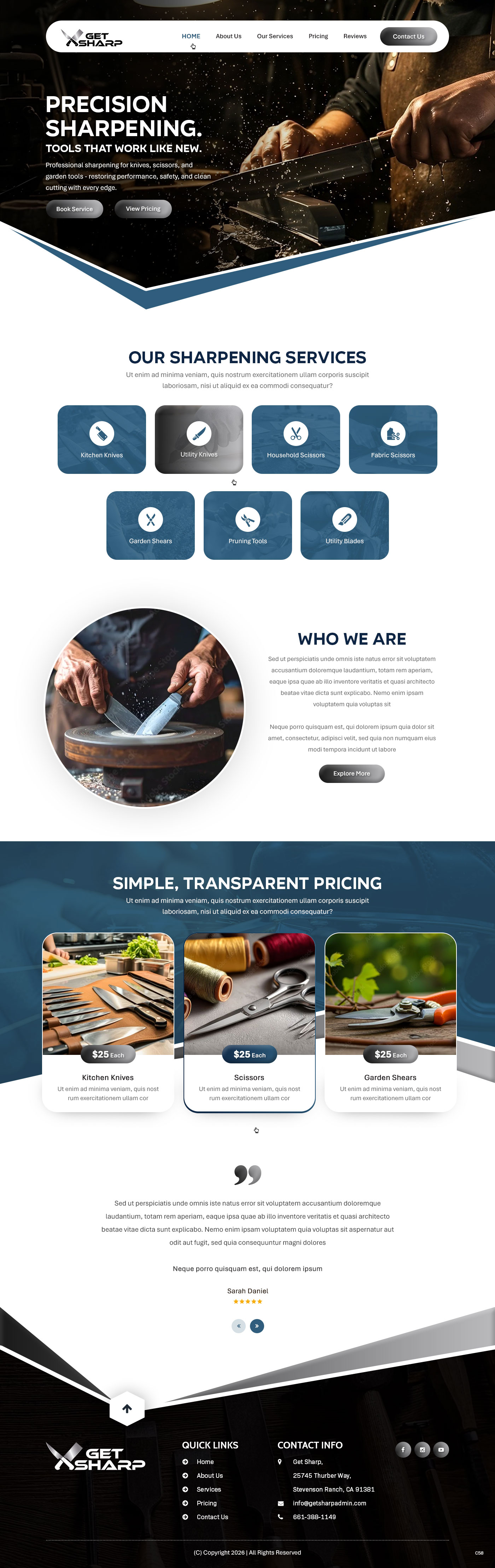 Web Design by pb for this project | Design #36897414