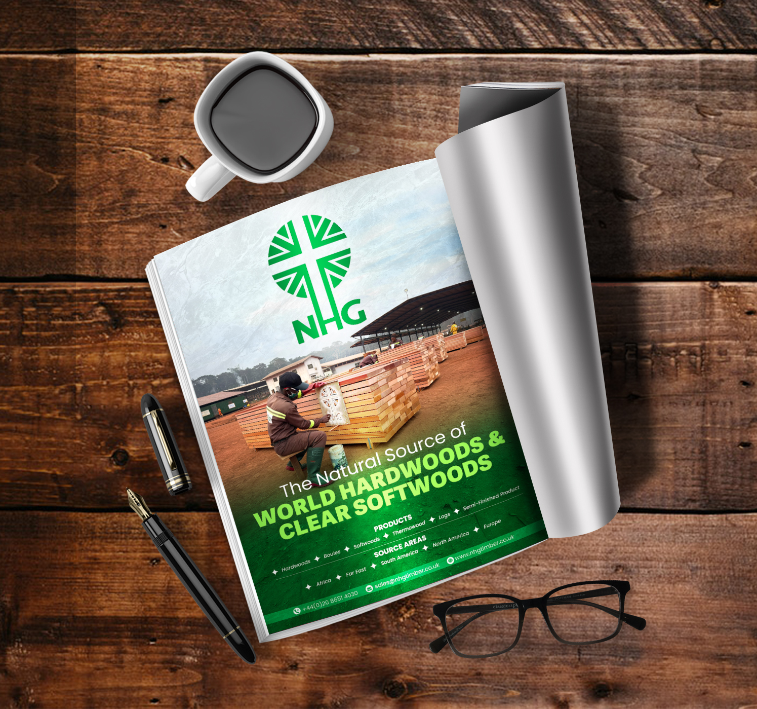 Diseño Publicitario por Sun Creative para NHG Timber Ltd | Diseño #36927505