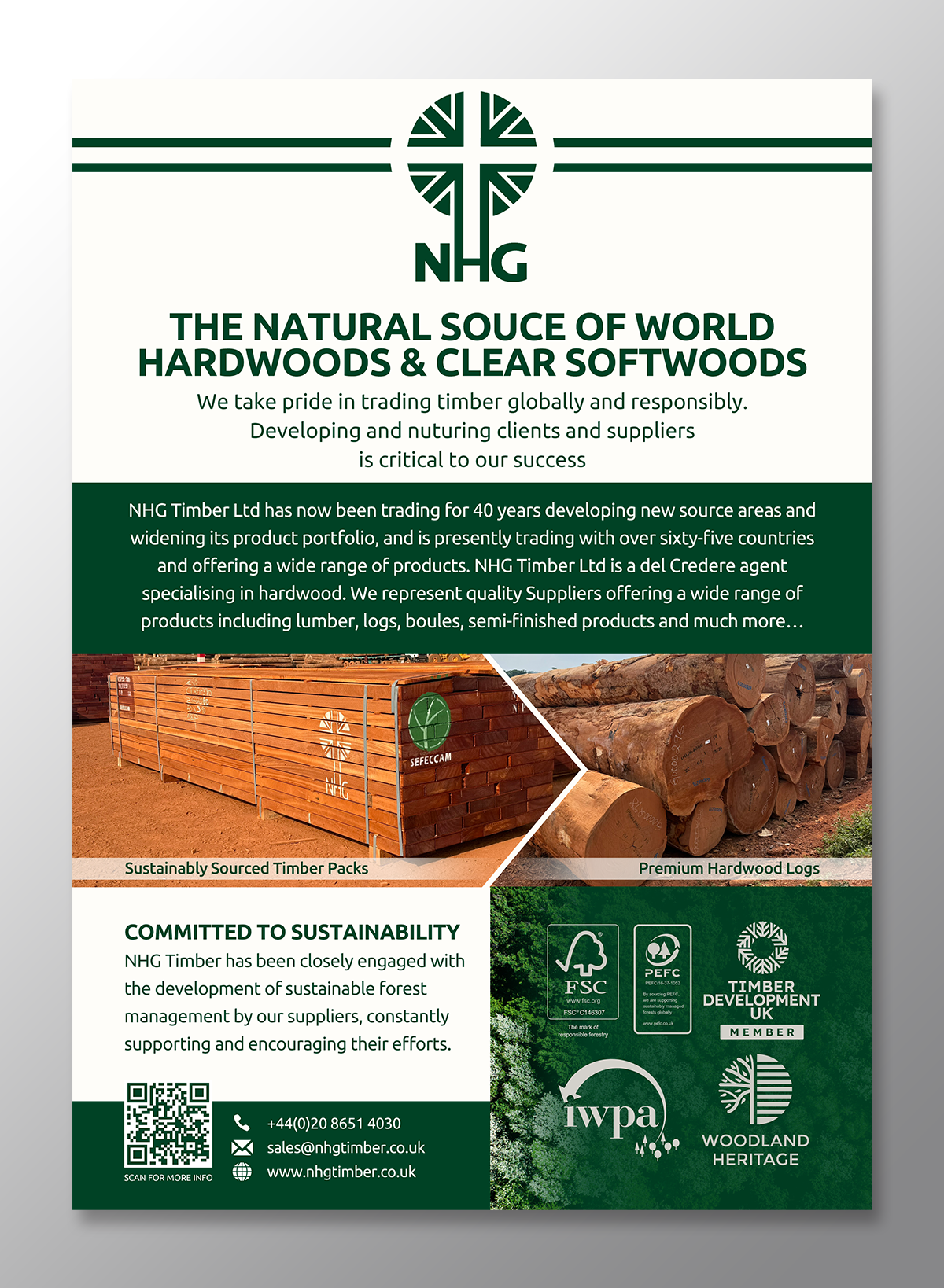 Diseño Publicitario por NancyTan para NHG Timber Ltd | Diseño #36908783