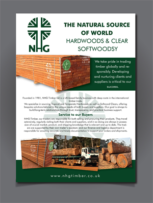 Diseño Publicitario por HT Graphic para NHG Timber Ltd | Diseño: #36915318