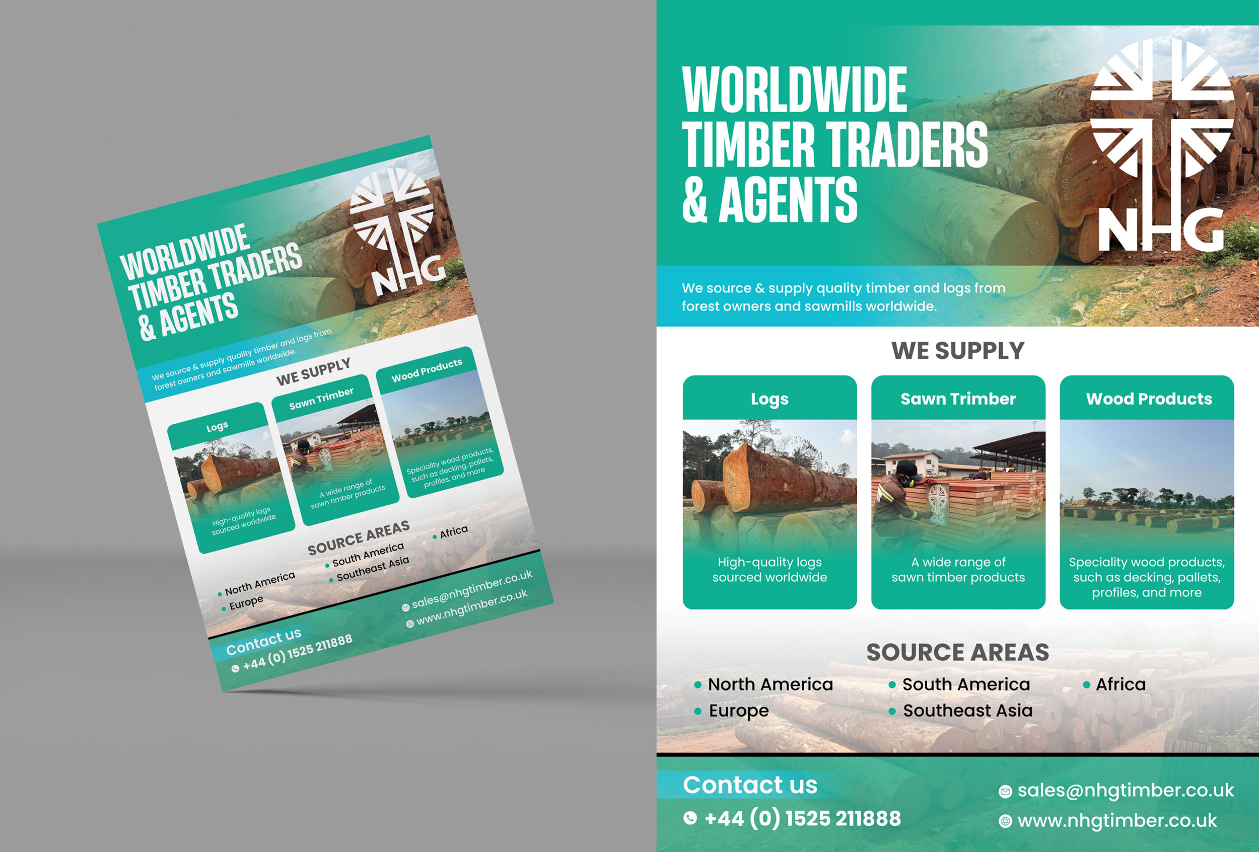 Diseño Publicitario por Designz Zone para NHG Timber Ltd | Diseño #36921516