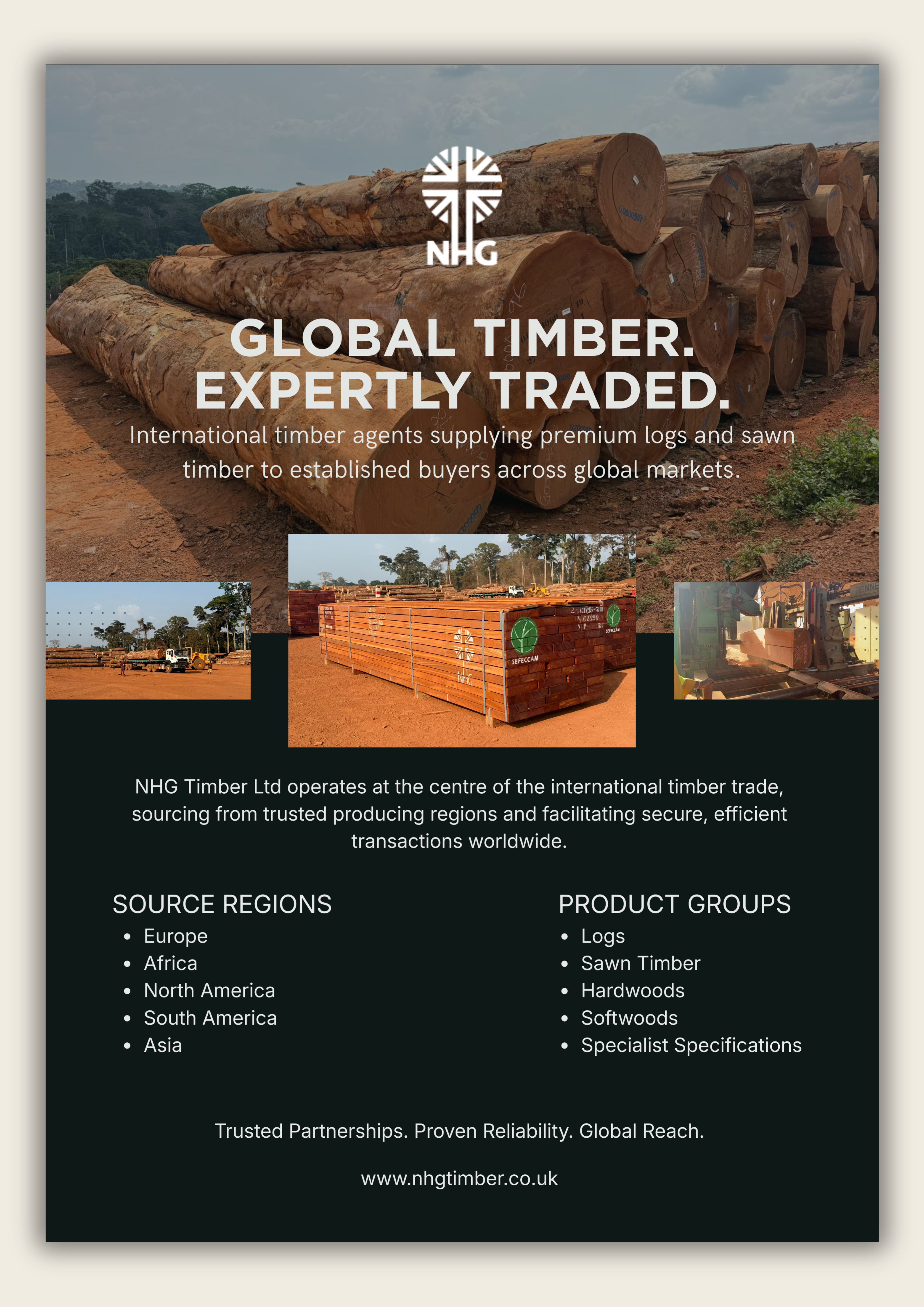 Diseño Publicitario por Custom A para NHG Timber Ltd | Diseño #36908478