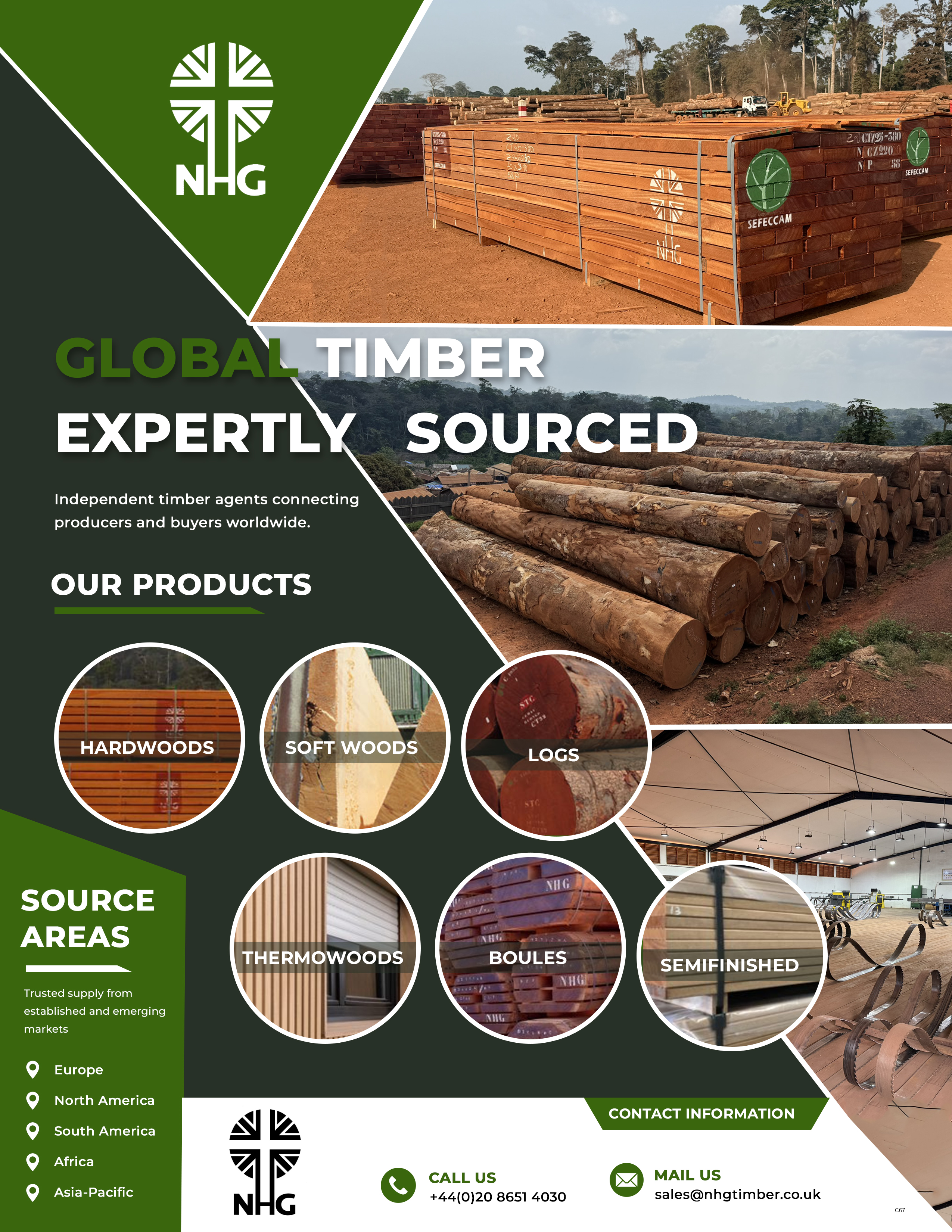 Diseño Publicitario por pb para NHG Timber Ltd | Diseño #36914106