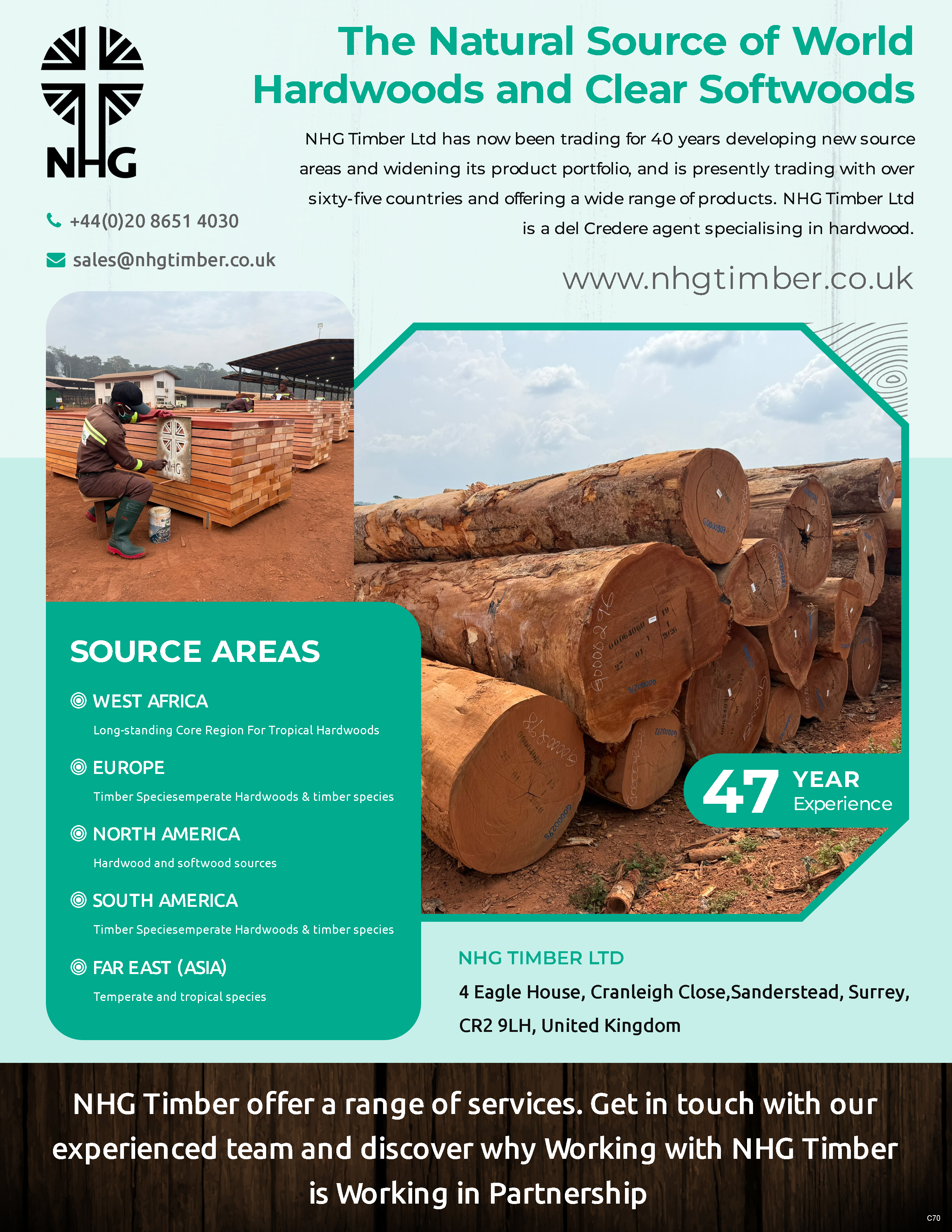 Diseño Publicitario por pb para NHG Timber Ltd | Diseño #36914115