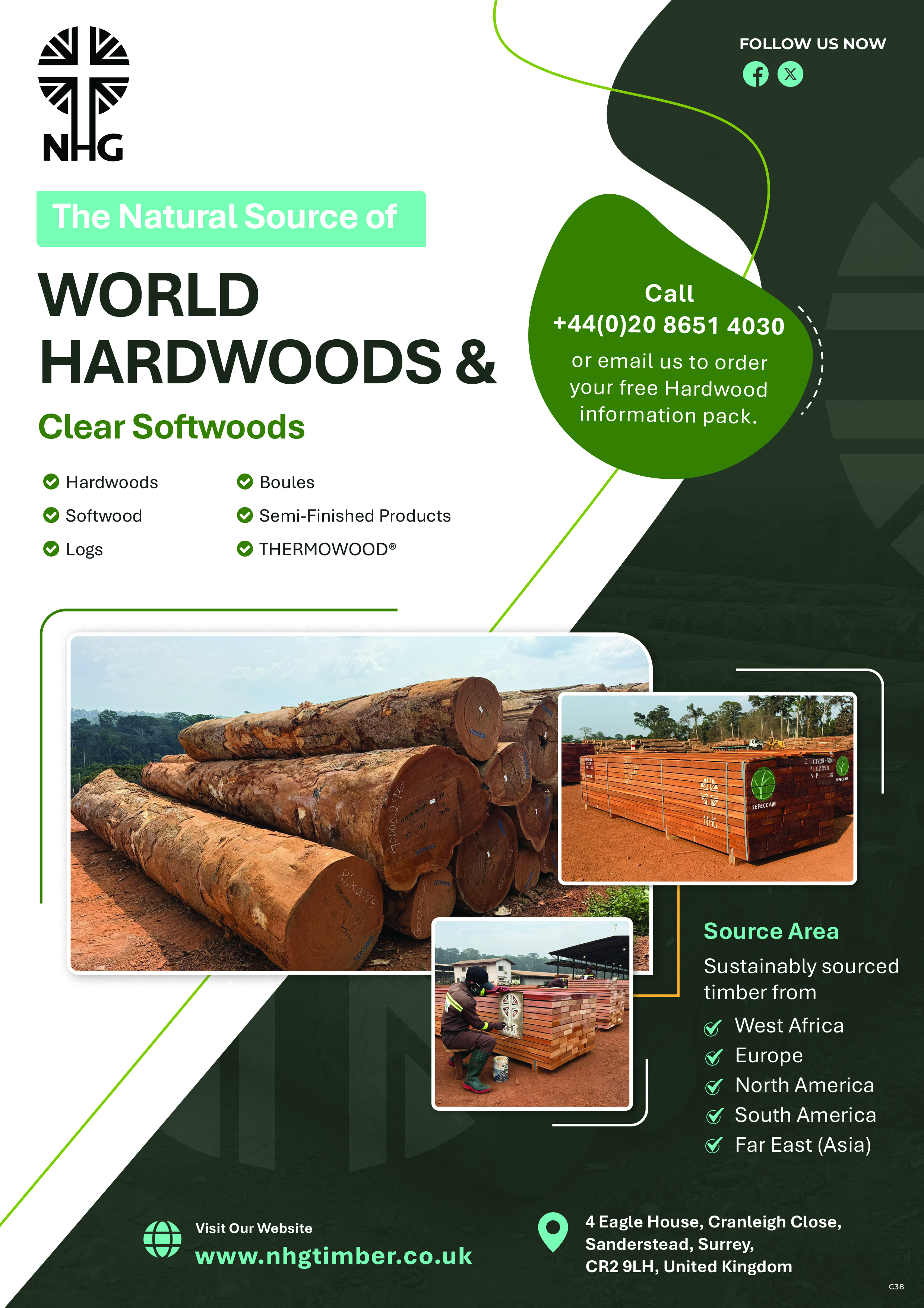 Diseño Publicitario por pb para NHG Timber Ltd | Diseño #36914117