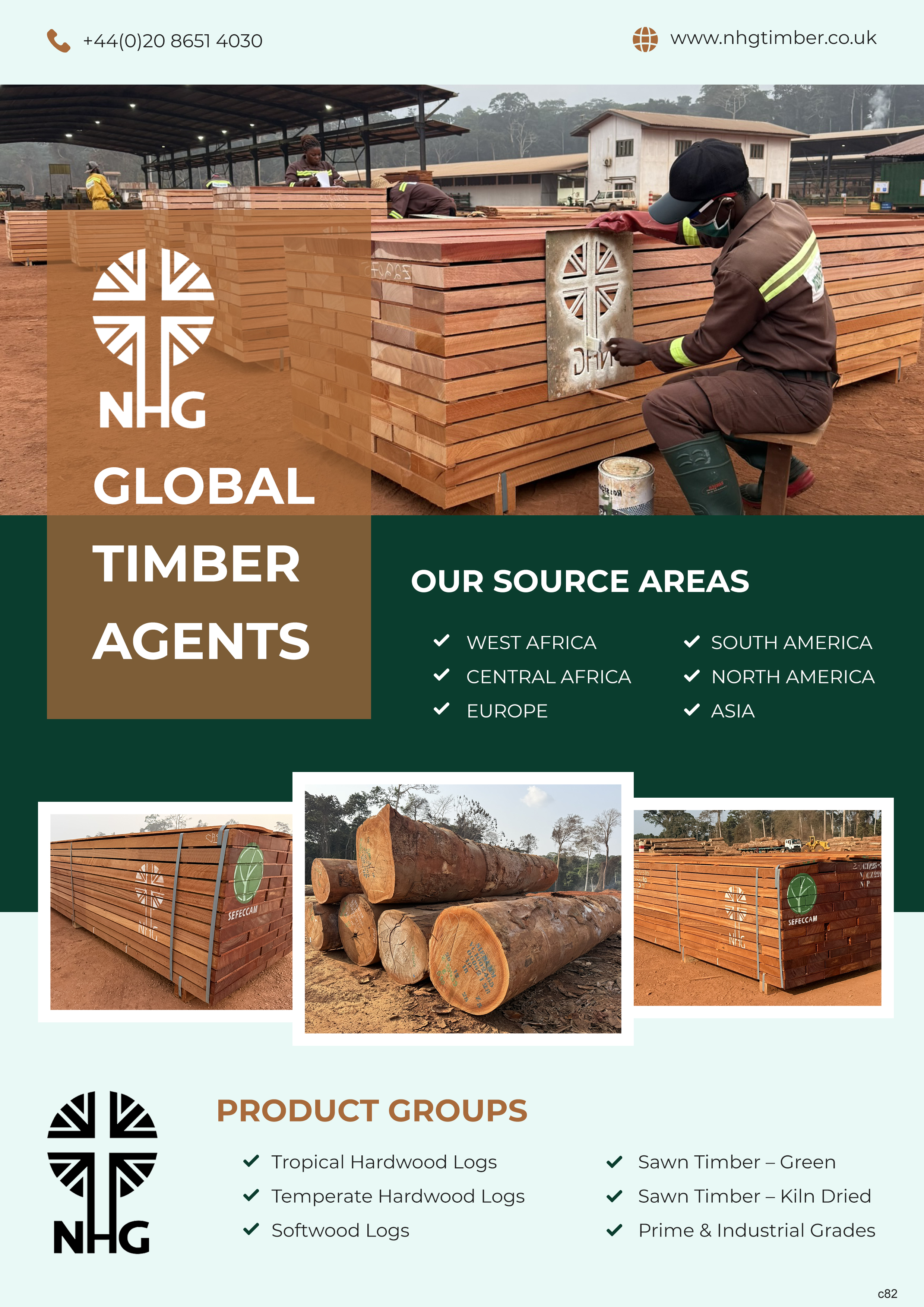 Diseño Publicitario por pb para NHG Timber Ltd | Diseño #36914121