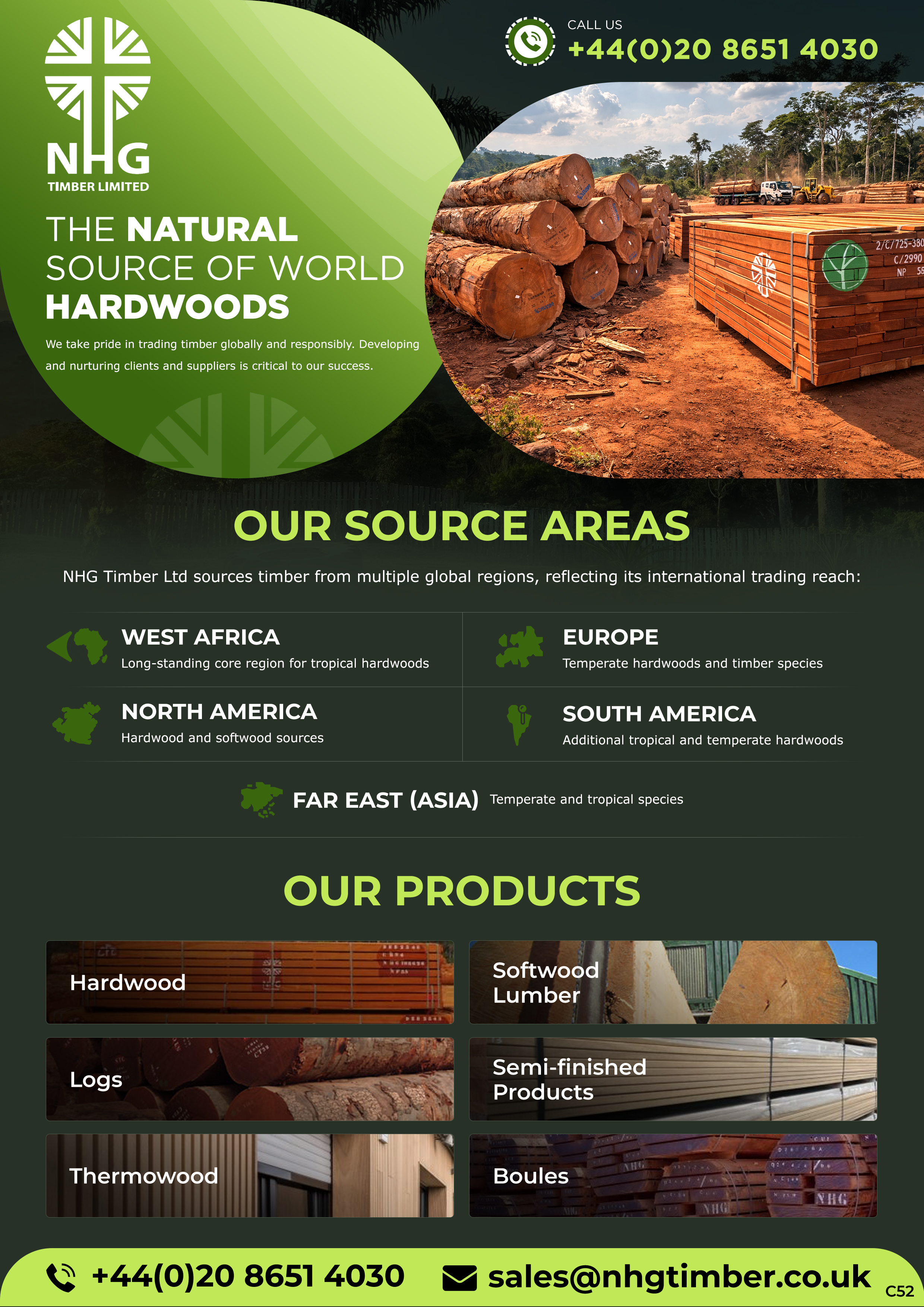 Advertisement Design by pb for NHG Timber Ltd | Design #36932837