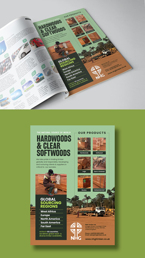 Diseño Publicitario por debdesign para NHG Timber Ltd | Diseño: #36907611