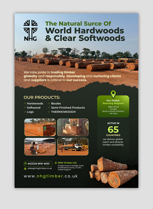 Diseño Publicitario por debdesign para NHG Timber Ltd | Diseño: #36907766