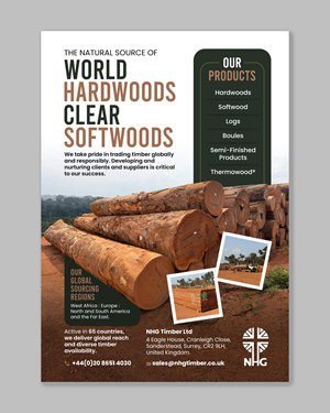 Diseño Publicitario por debdesign para NHG Timber Ltd | Diseño: #36907797