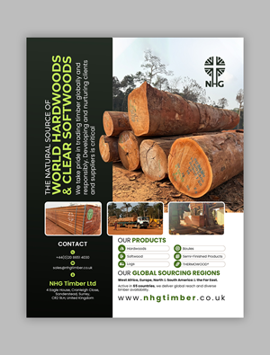 Diseño Publicitario por debdesign para NHG Timber Ltd | Diseño: #36907914