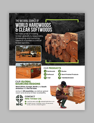 Diseño Publicitario por debdesign para NHG Timber Ltd | Diseño: #36907916