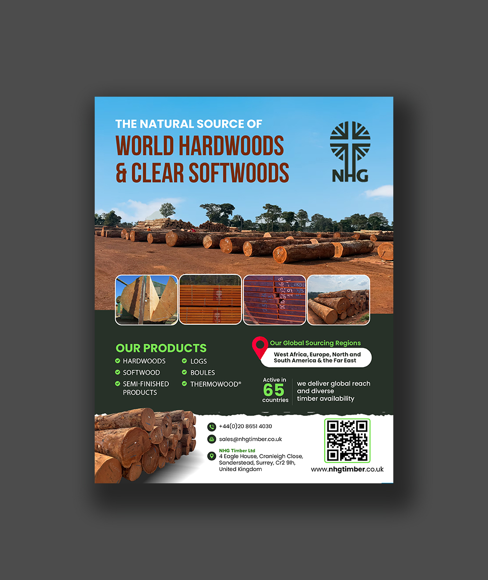 Diseño Publicitario por debdesign para NHG Timber Ltd | Diseño #36907934