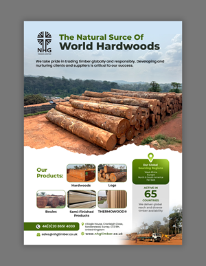 Diseño Publicitario por debdesign para NHG Timber Ltd | Diseño: #36939511