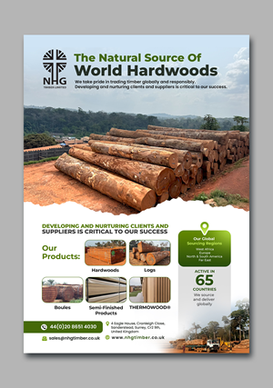 Advertisement Design by debdesign for NHG Timber Ltd | Design: #36966360