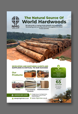 Advertisement Design by debdesign for NHG Timber Ltd | Design: #36972058