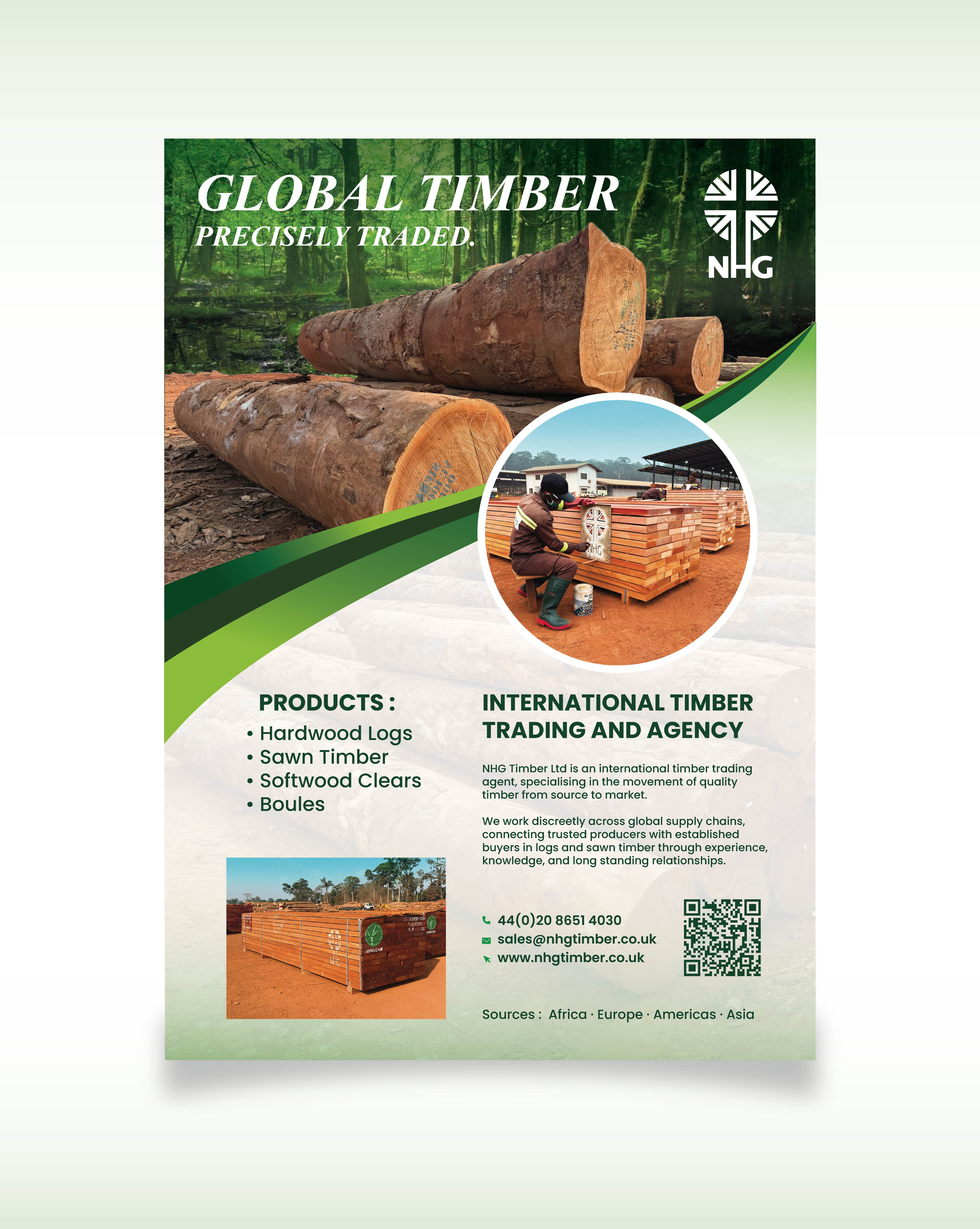 Diseño Publicitario por saurov para NHG Timber Ltd | Diseño #36912029