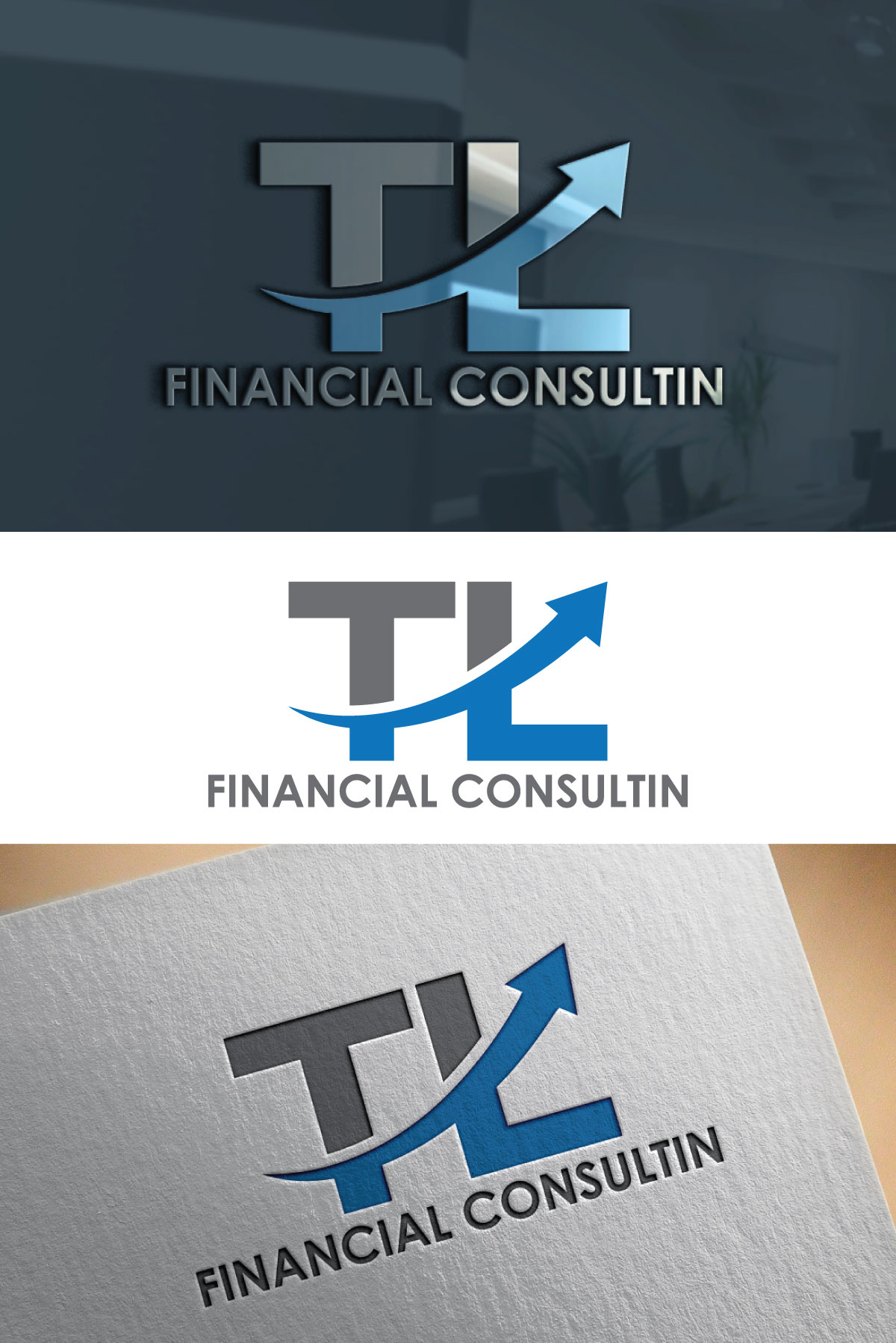 Diseño de Logo por ThemeBoss para TL Financial Consulting | Diseño #36908094