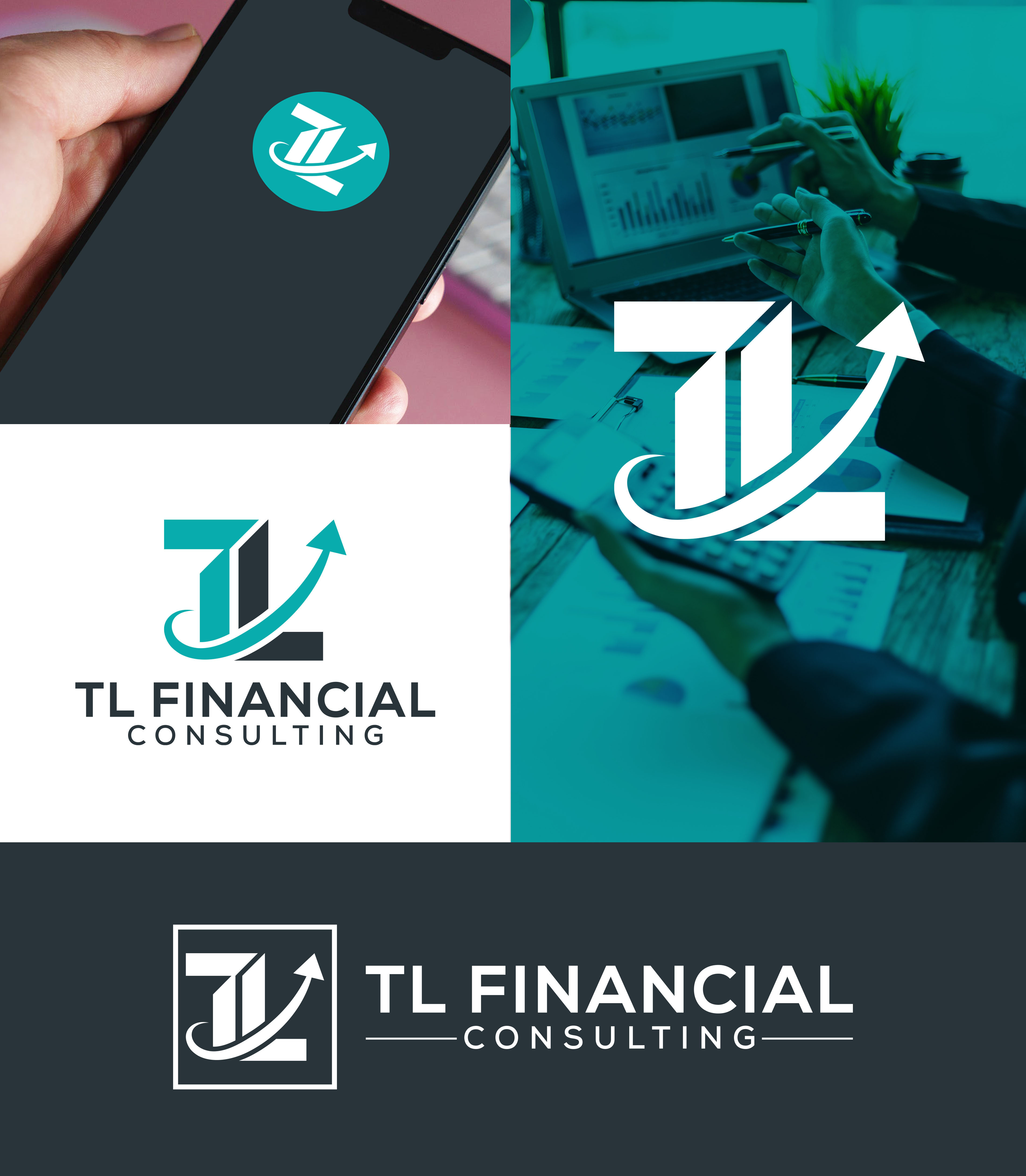 Diseño de Logo por yellowdot para TL Financial Consulting | Diseño #36905713