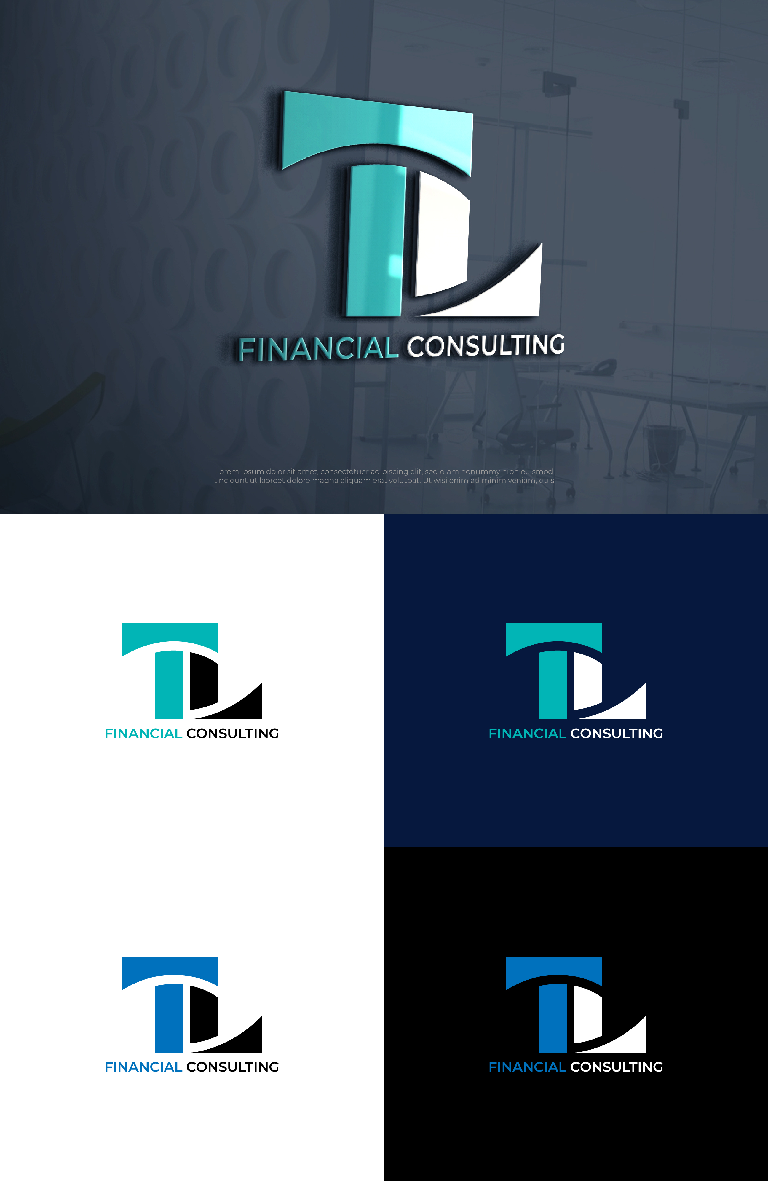 Diseño de Logo por Creative Poli para TL Financial Consulting | Diseño #36900809
