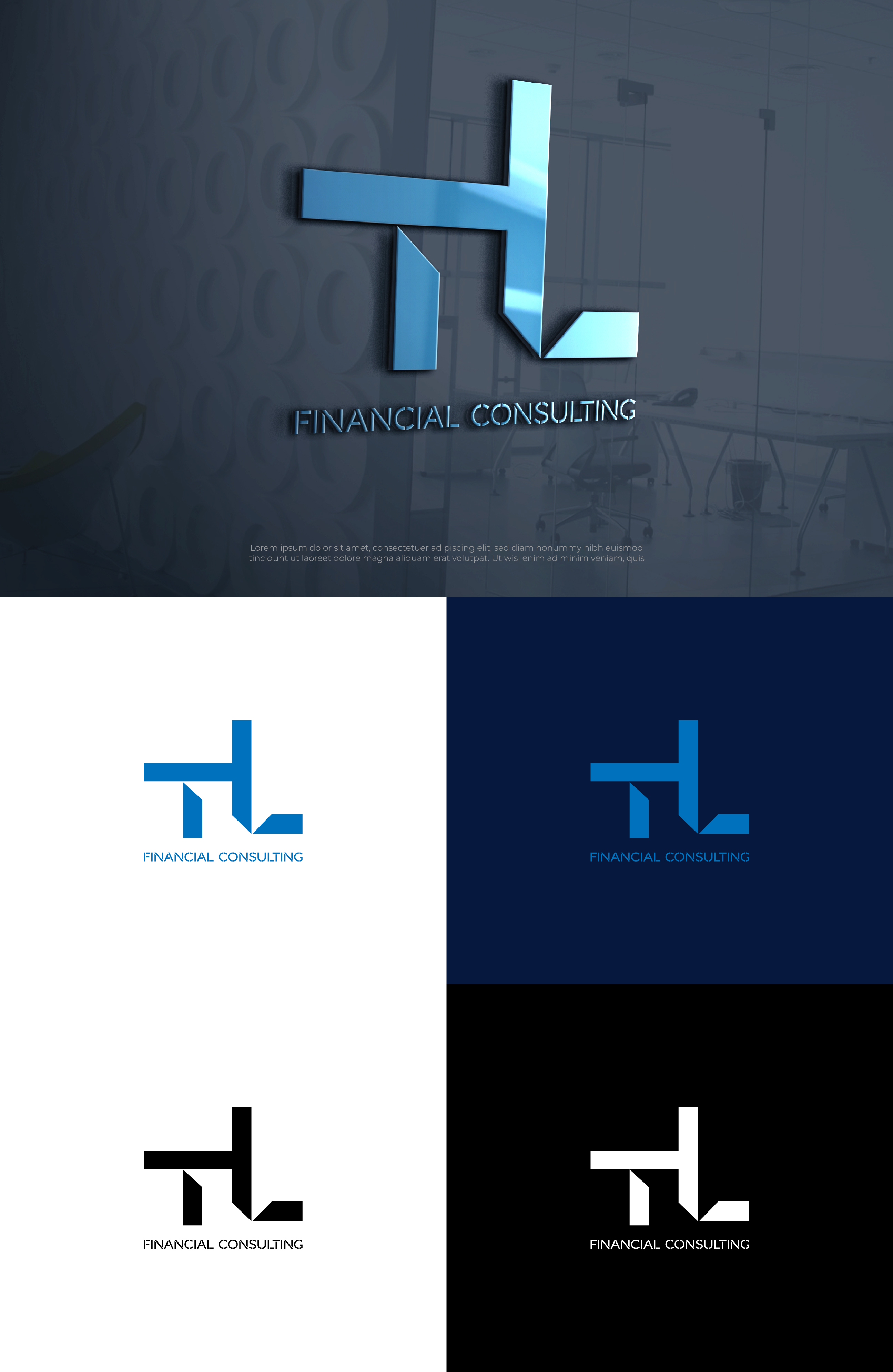 Diseño de Logo por Creative Poli para TL Financial Consulting | Diseño #36901105