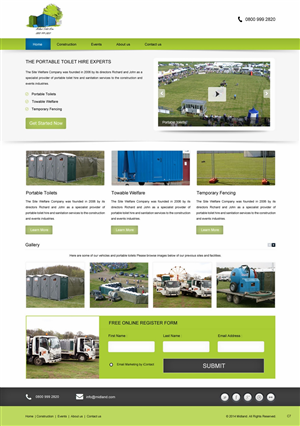 Web Design by pb for this project | Design: #3124771