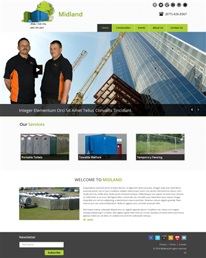 Web Design by pb for this project | Design: #3124793