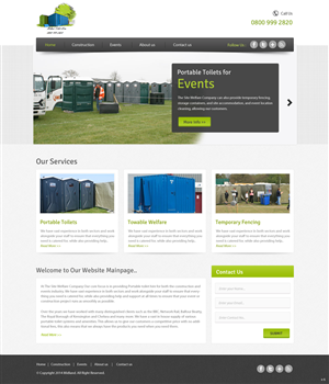 Web Design by pb for this project | Design: #3124805