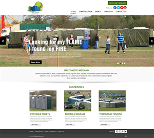 Web Design by pb for this project | Design: #3131437
