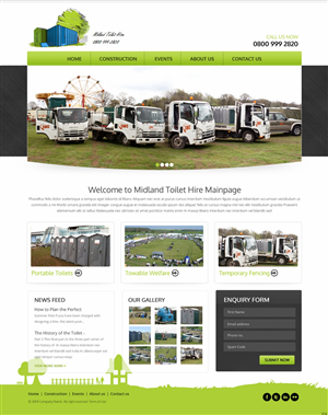 Web Design by pb for this project | Design: #3131473