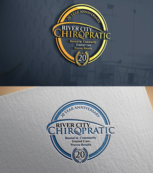 Diseño de Logo por 24ksunny para River City Chiropractic | Diseño: #36905411
