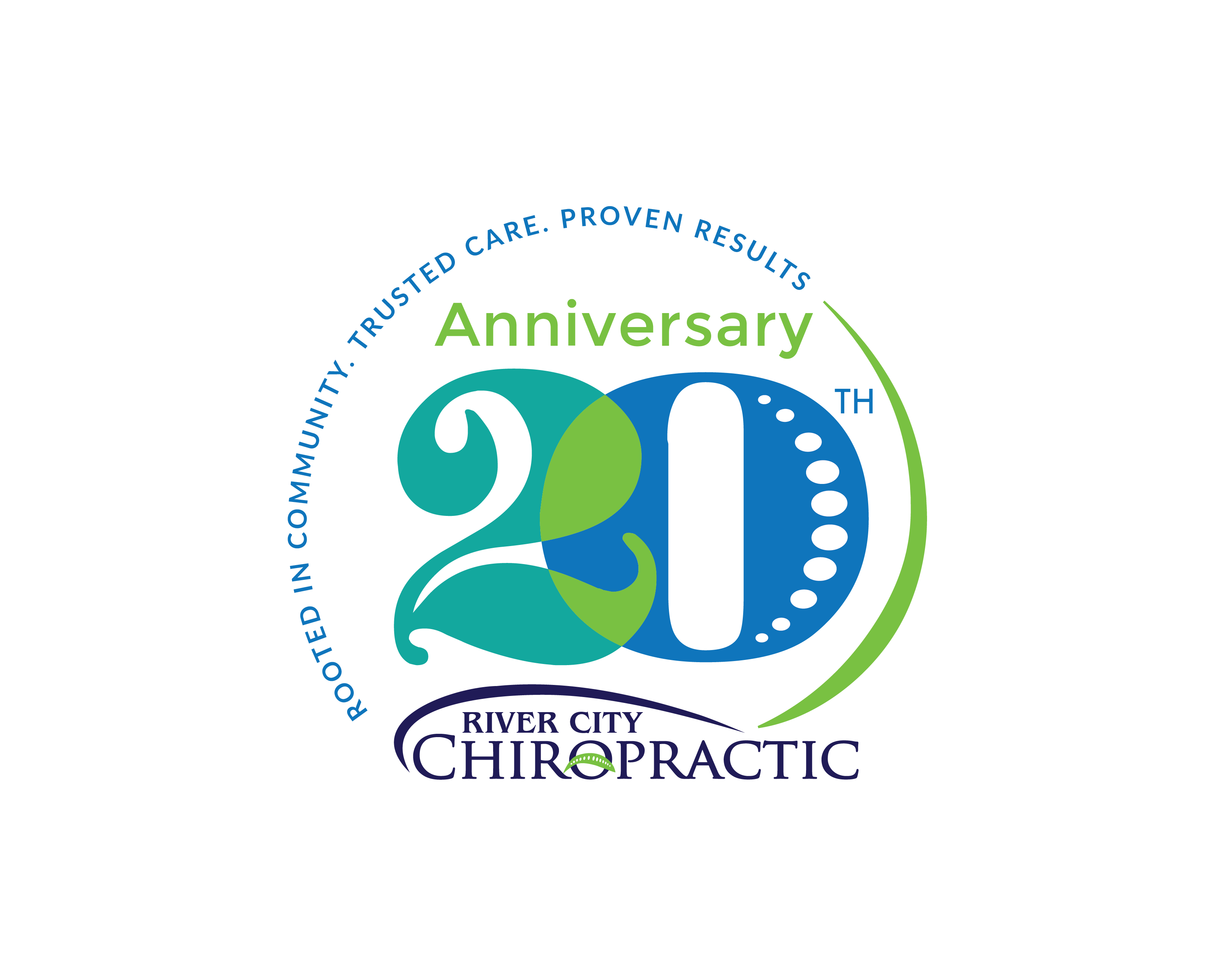 Logo-Design von cakalie für River City Chiropractic | Design #36937332