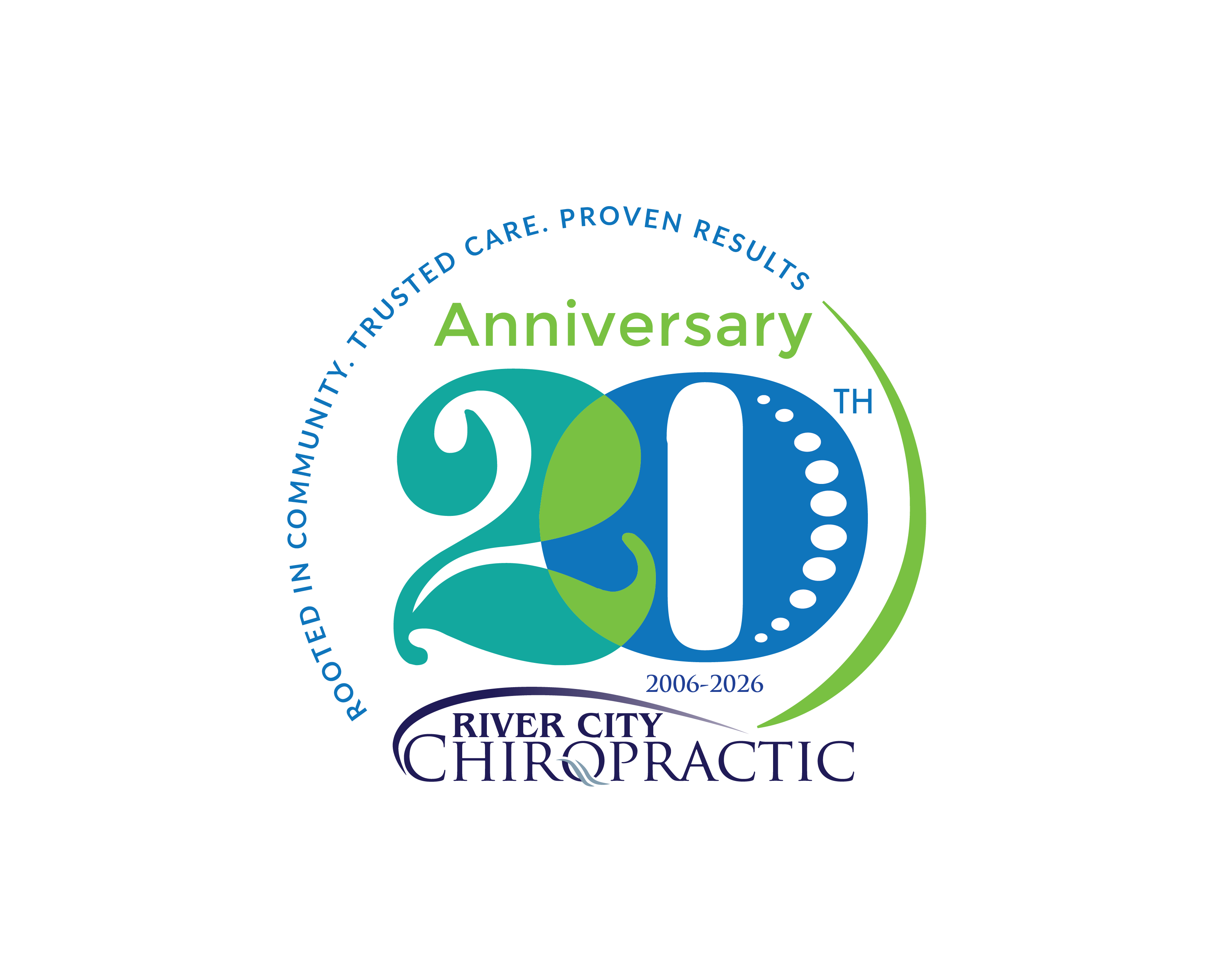 Logo-Design von cakalie für River City Chiropractic | Design #36937354