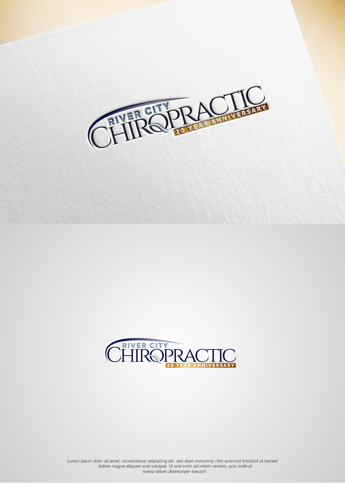 Design de Logo par AbrinaDesign pour River City Chiropractic | Design #36905230