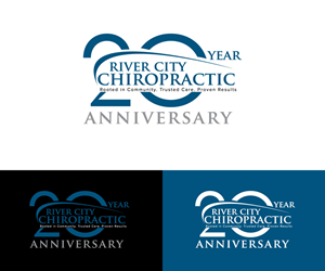 Diseño de Logo por Kavth para River City Chiropractic | Diseño: #36938431