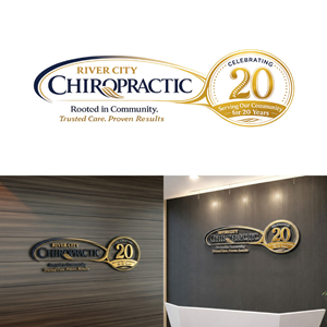 Design de Logo par Tasnuba Tabassum pour River City Chiropractic | Design : #36911347