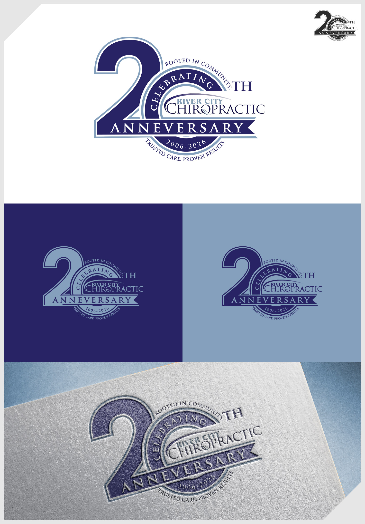 Design de Logo par IDesign1606 pour River City Chiropractic | Design #36927900