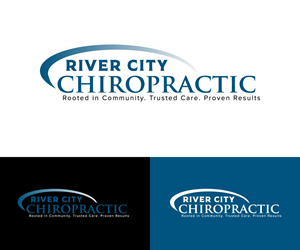 Diseño de Logo por RaKu 2 para River City Chiropractic | Diseño: #36936300