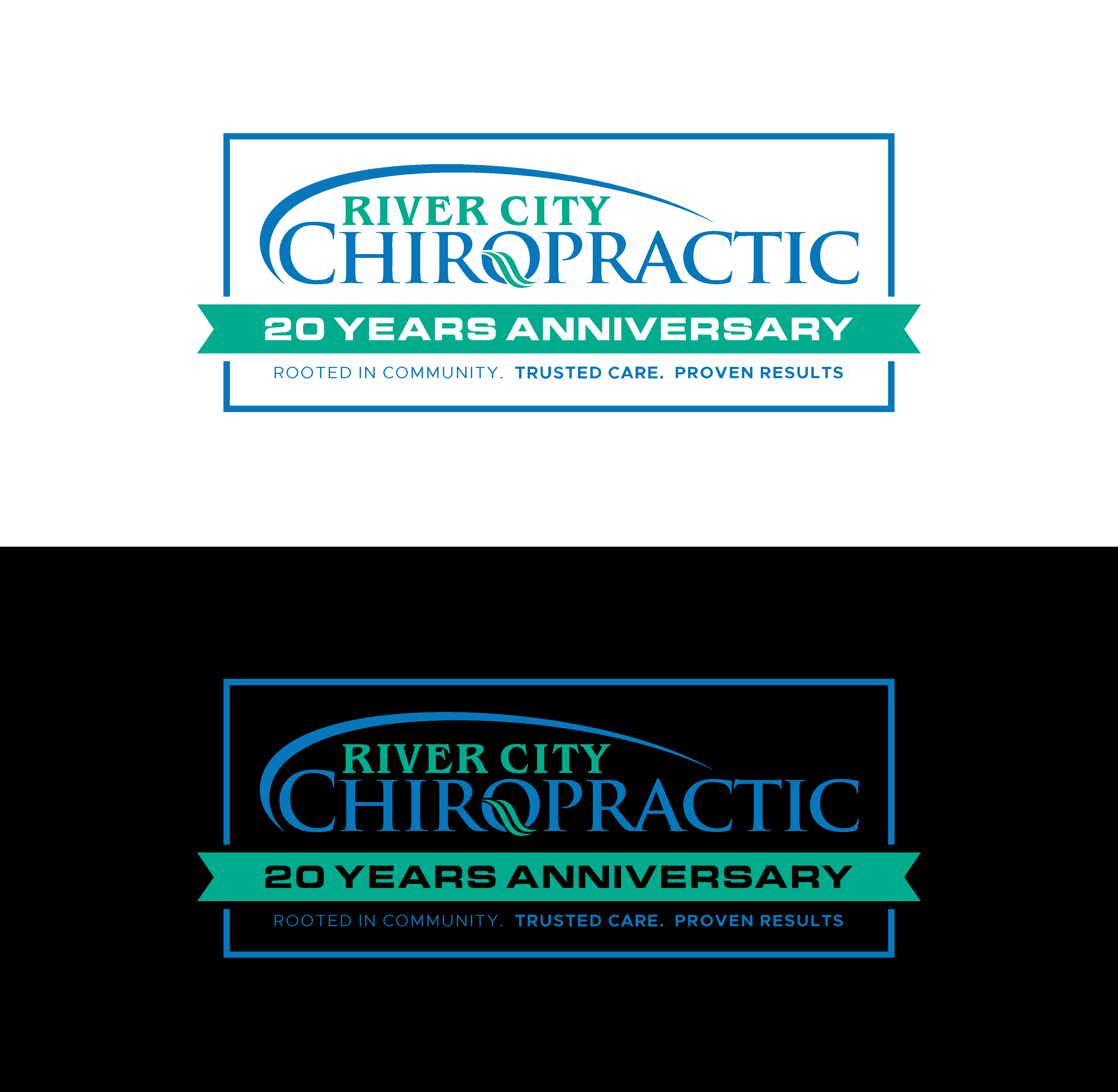 Logo-Design von Mozez32 für River City Chiropractic | Design #37001077