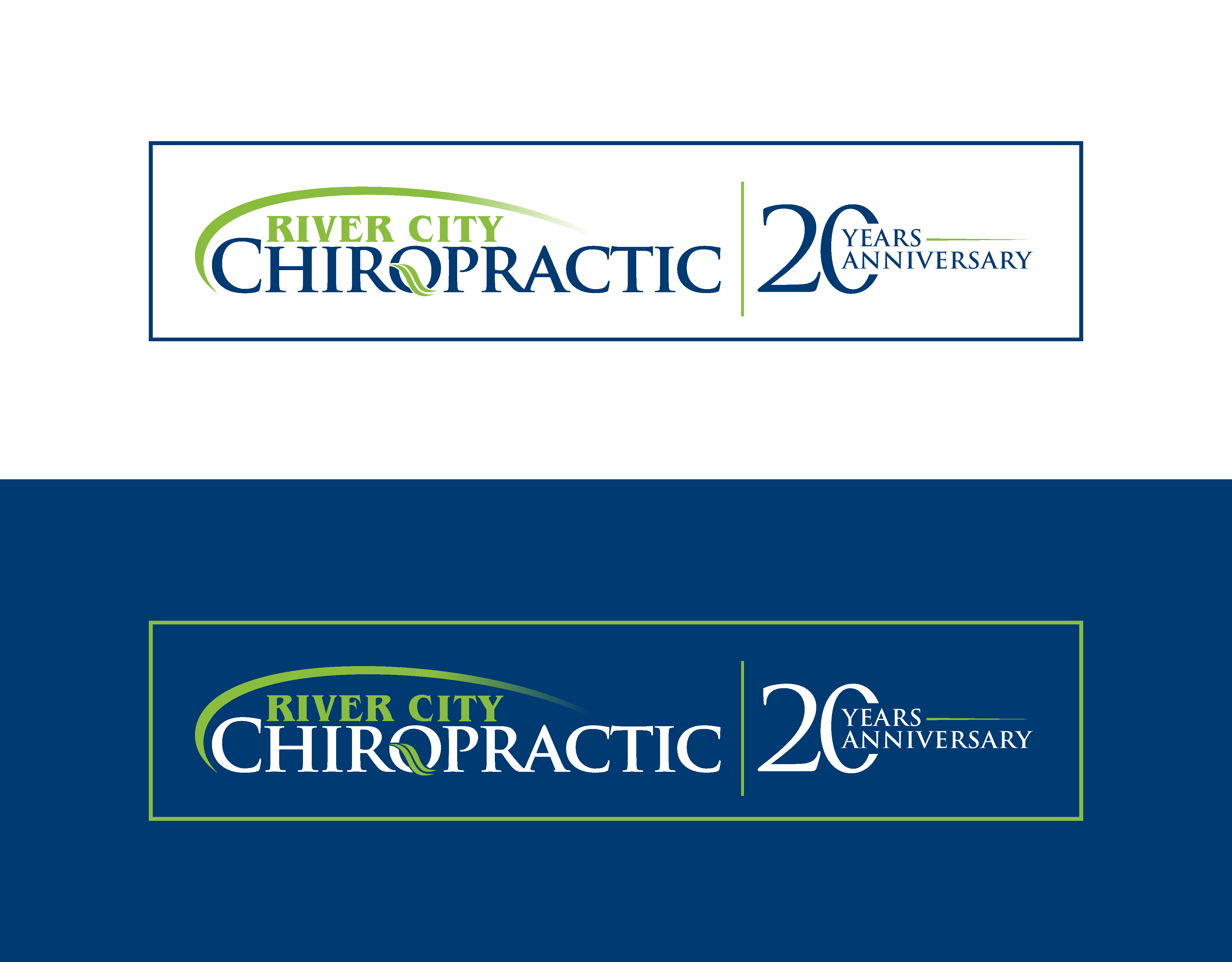 Logo-Design von Mozez32 für River City Chiropractic | Design #37074595