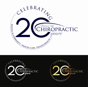 Diseño de Logo por John Mark Arts para River City Chiropractic | Diseño: #36906404