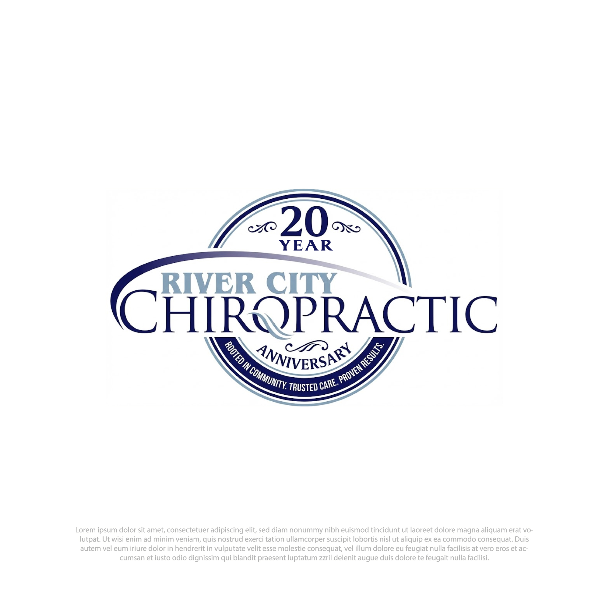 Design de Logo par Pilot_DesignR™ pour River City Chiropractic | Design #36906448